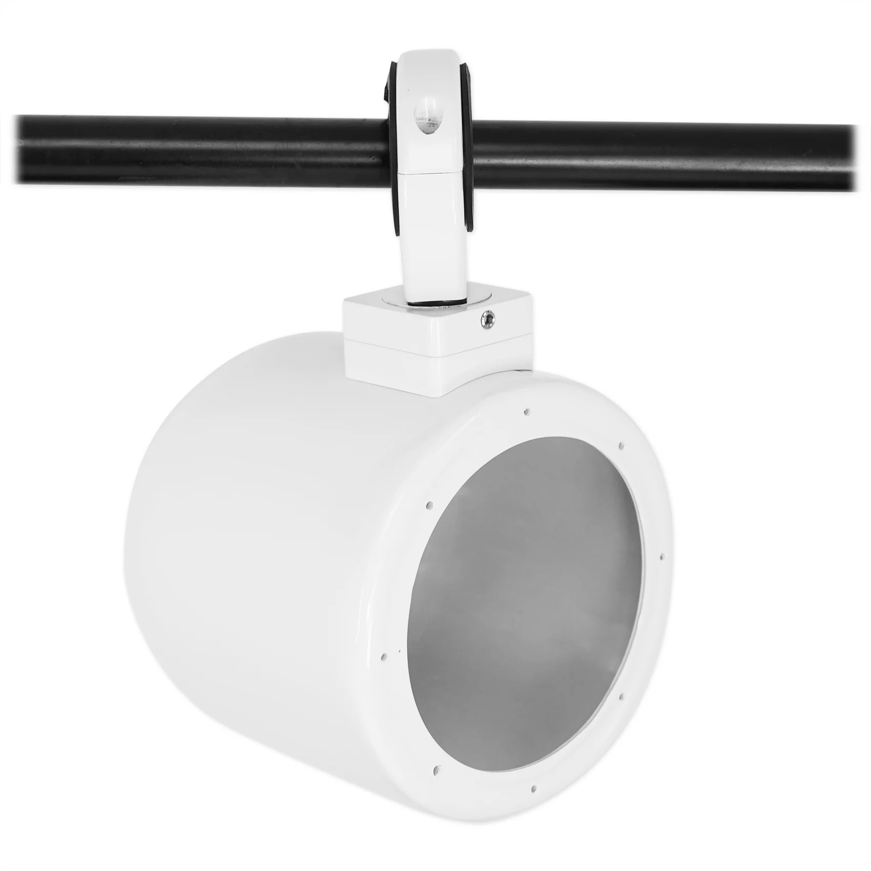 MAC80W White 7.7" Tower Speaker Pods 2-Pack + MAC360W Swivel Clamps Bundle - Image 12