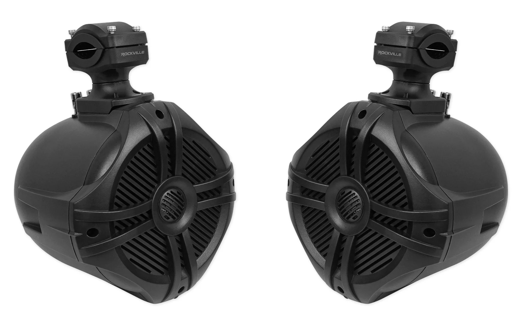 Soundstream MHU-32 Marine Boat ATV/UTV Bluetooth Receiver+2) 6.5" Tower Speakers - Image 11