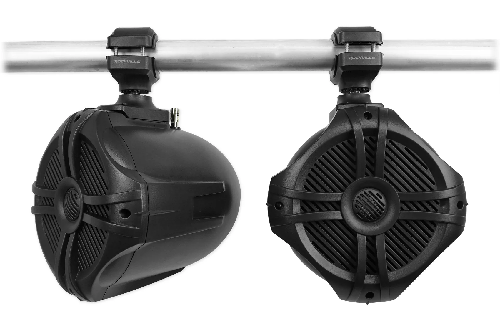 Soundstream MHU-32 Marine Boat ATV/UTV Bluetooth Receiver+2) 6.5" Tower Speakers - Image 6