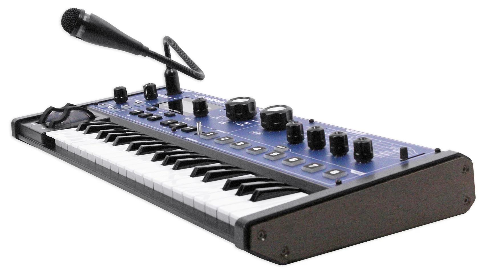Novation MiniNova 37-Key USB MIDI Keyboard Synthesizer+Hydraulic Air Lift Bench - Image 12