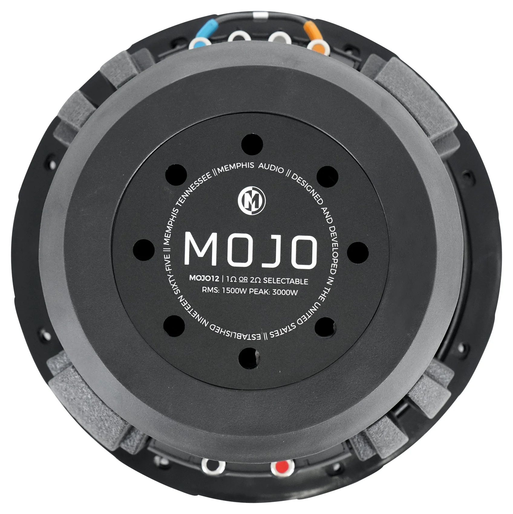 Memphis Audio MOJO 1212 12" 3000w Subwoofer+Amplifier+Vented Sub Box Enclosure - Image 9