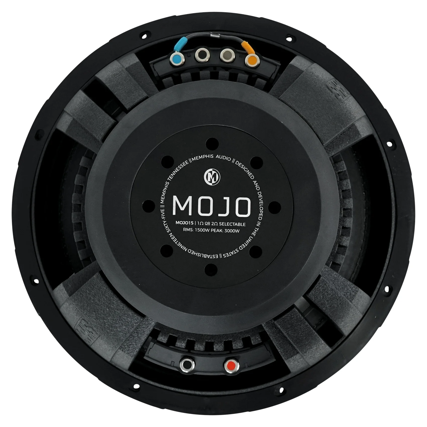 Memphis Audio MOJO 1512 15" 3000w Competition Subwoofer+Vented Sub Box Enclosure - Image 12