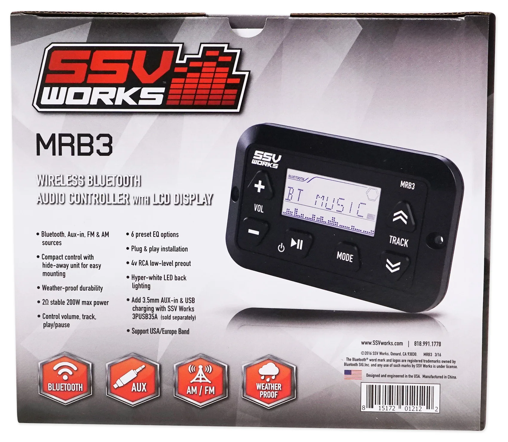 Can-Am Maverick X3 Digital Media Bluetooth Receiver+Kit+(2) 6.5" Tower Speakers - Image 17