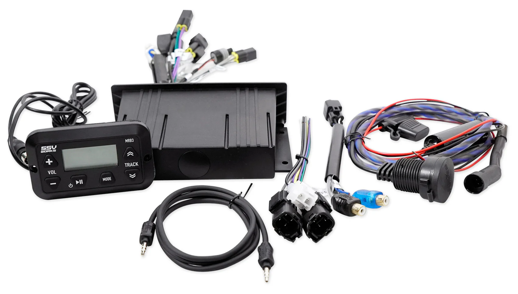 Can-Am Maverick X3 Digital Media Bluetooth Receiver+Kit+(2) 6.5" Tower Speakers - Image 18