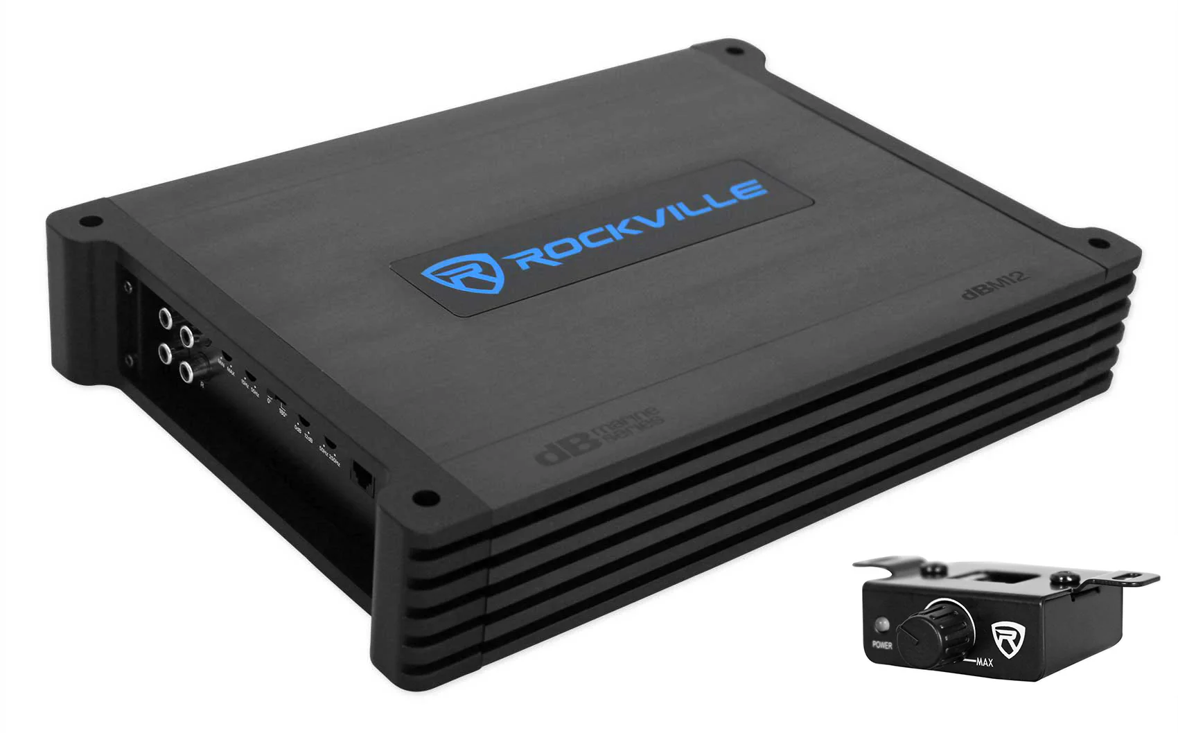 MS12LB Black + dBM12 Marine Amplifier Bundle - Image 12