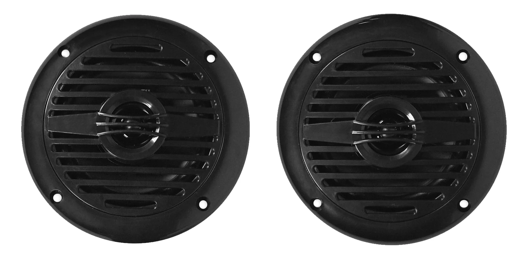 MS40B Black 4" Marine Speakers + MUD50.2 Amplifier Bundle - Image 2