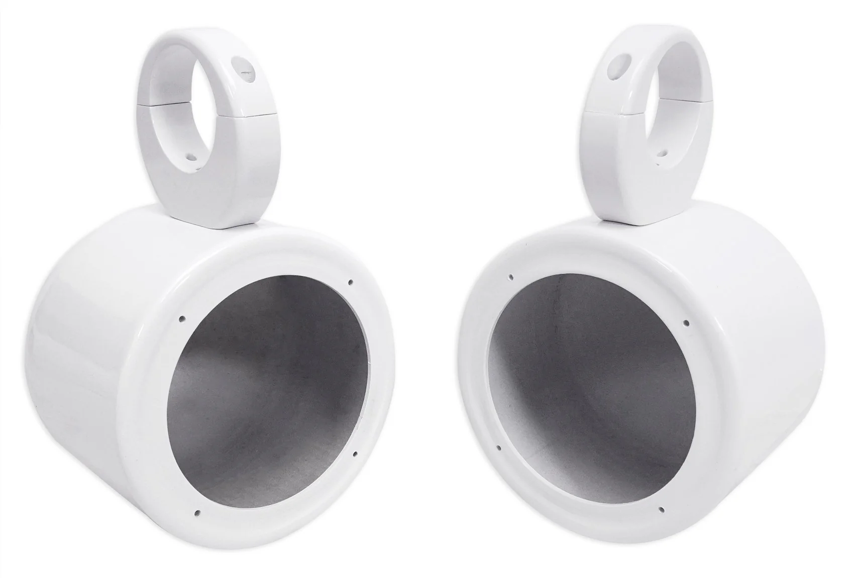 MS525W White 5.25" Marine Speakers + MAC525W White Pods Bundle - Image 9
