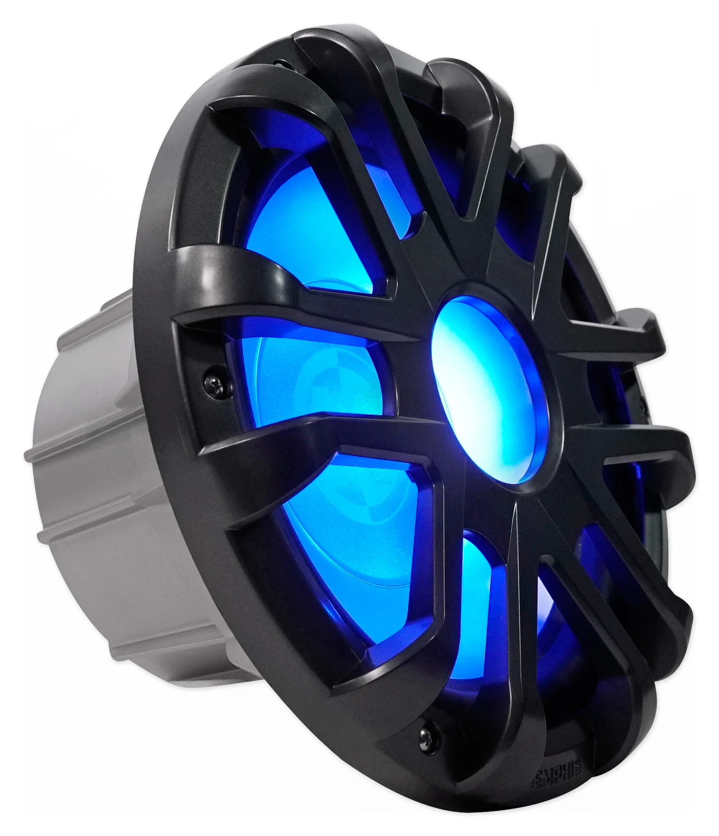 Memphis Audio MXA1044 10" 500w LED Marine Boat Subwoofer+Mono Amplifier+Amp Kit - Image 5
