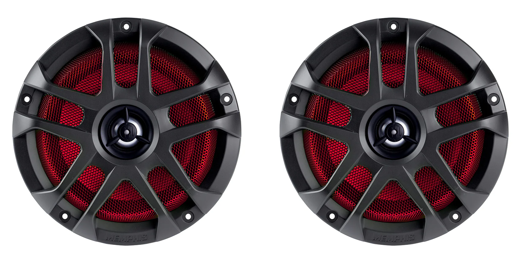 Pair Memphis Audio MXA60L 100w 6.5" Marine Boat Wakeboard Tower Speakers w/LED - Image 13