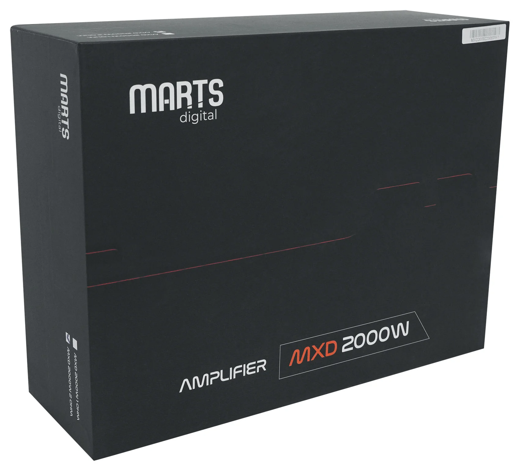 Marts Digital MXD 2000 2 OHM 2000w RMS Mono Car Amplifier+Bass Knob+OFC Amp Kit - Image 12