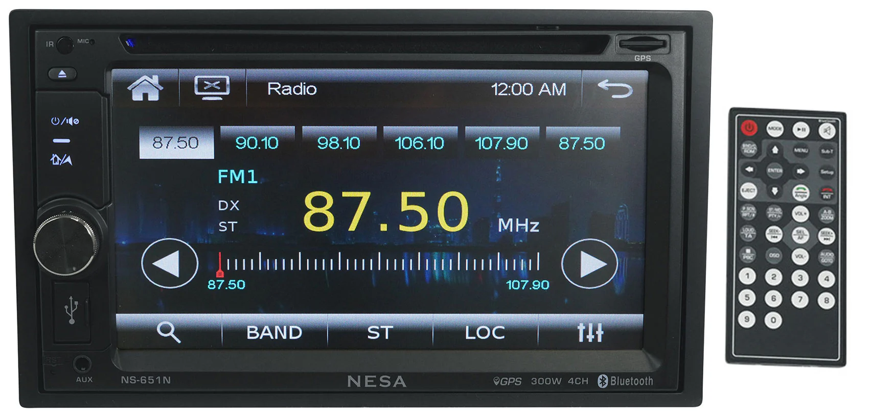 NESA NS-651N 6.5" Car Monitor w/DVD/Bluetooth/GPS/Android PhoneLink+Backup Cam - Image 7