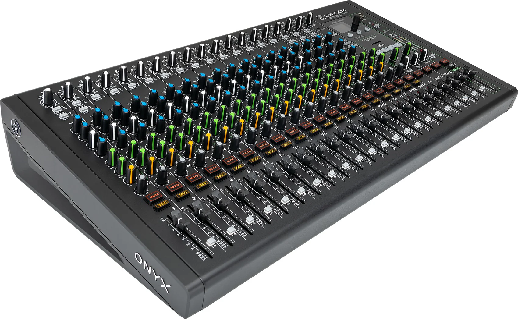 Mackie ONYX24 24-Channel Analog Mixer w/USB/3-Band EQ+Bluetooth+4) Wireless Mics - Image 4