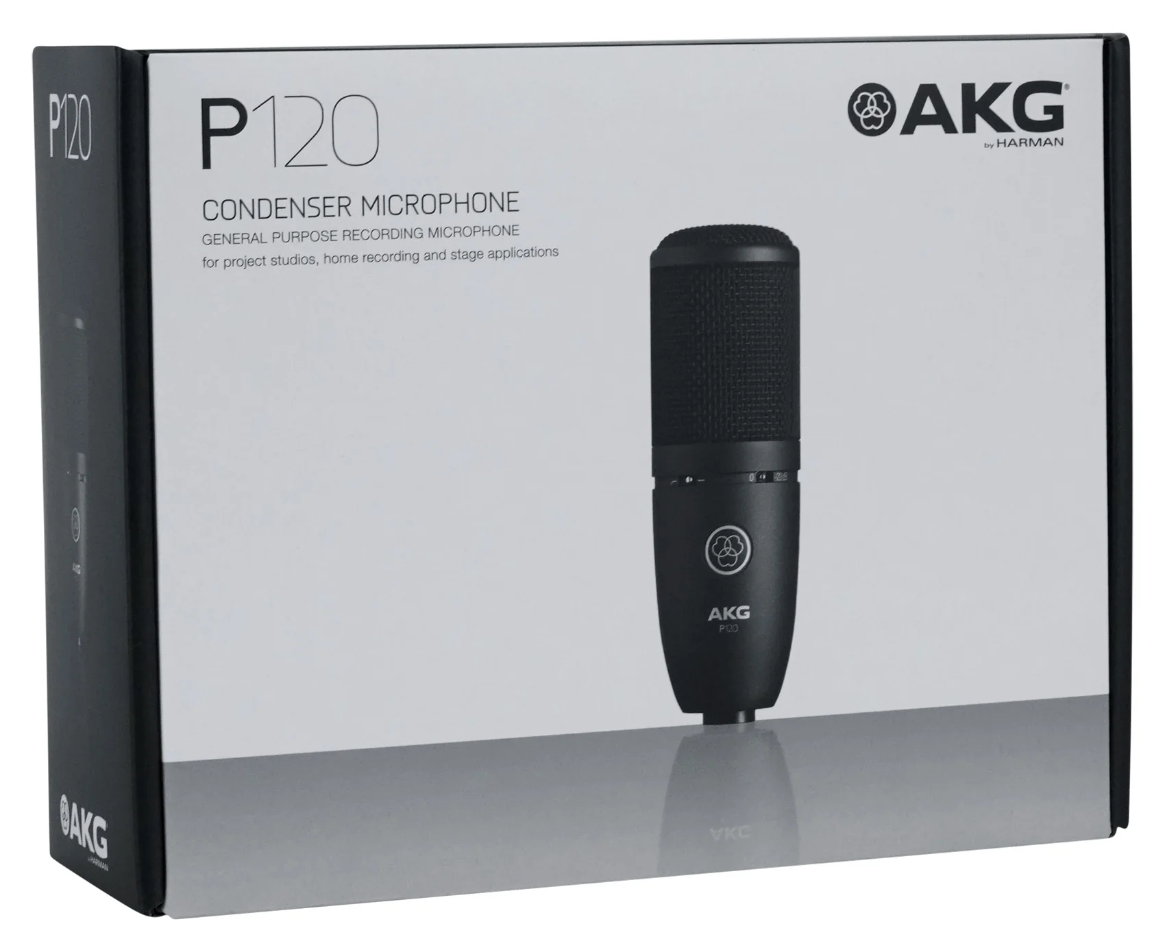 AKG P120 Studio Condenser Recording/Live Streaming Microphone+Pro Mic Boom Arm - Image 18