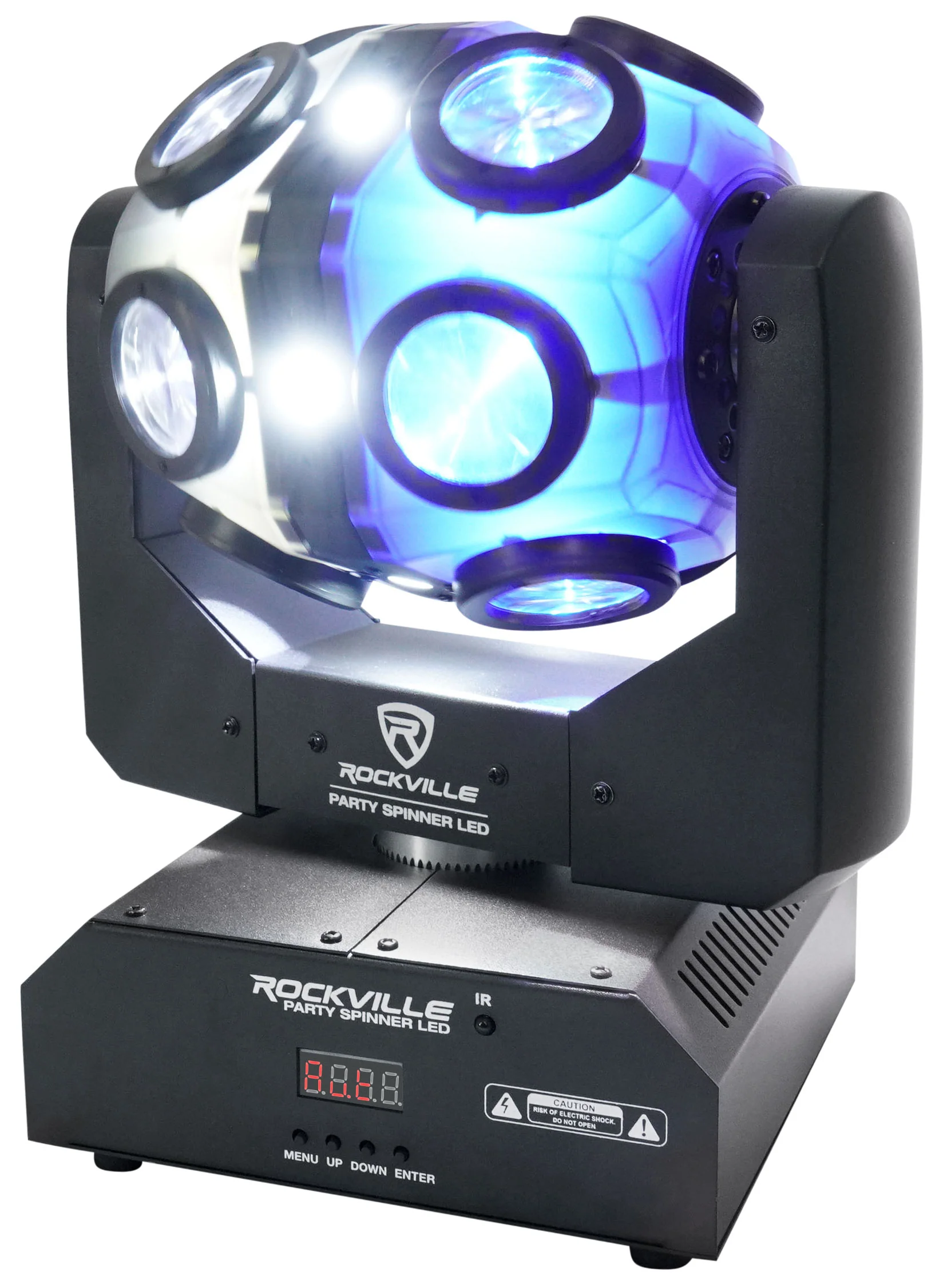 Party Spinner LED + ROCKFORCE 192 DMX Controller Bundle - Image 5