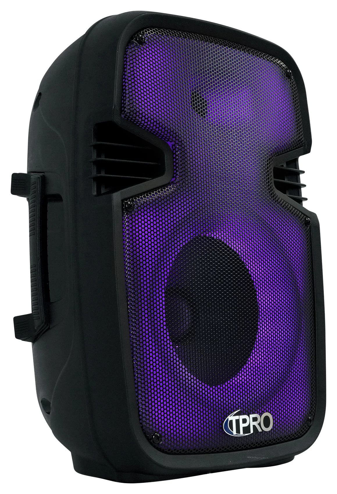 Technical Pro PLIT8 Portable 8" Bluetooth Party Speaker w/LED+Stand+Microphone - Image 13