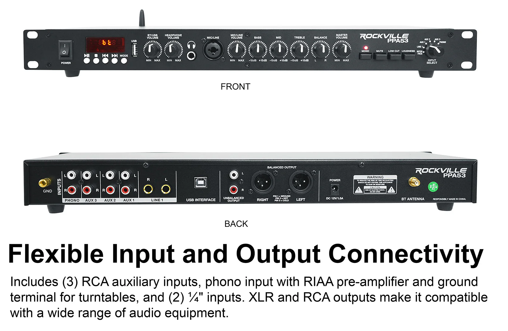 PPA53 Preamp + PRO‑M50 Studio Headphones Bundle - Image 14