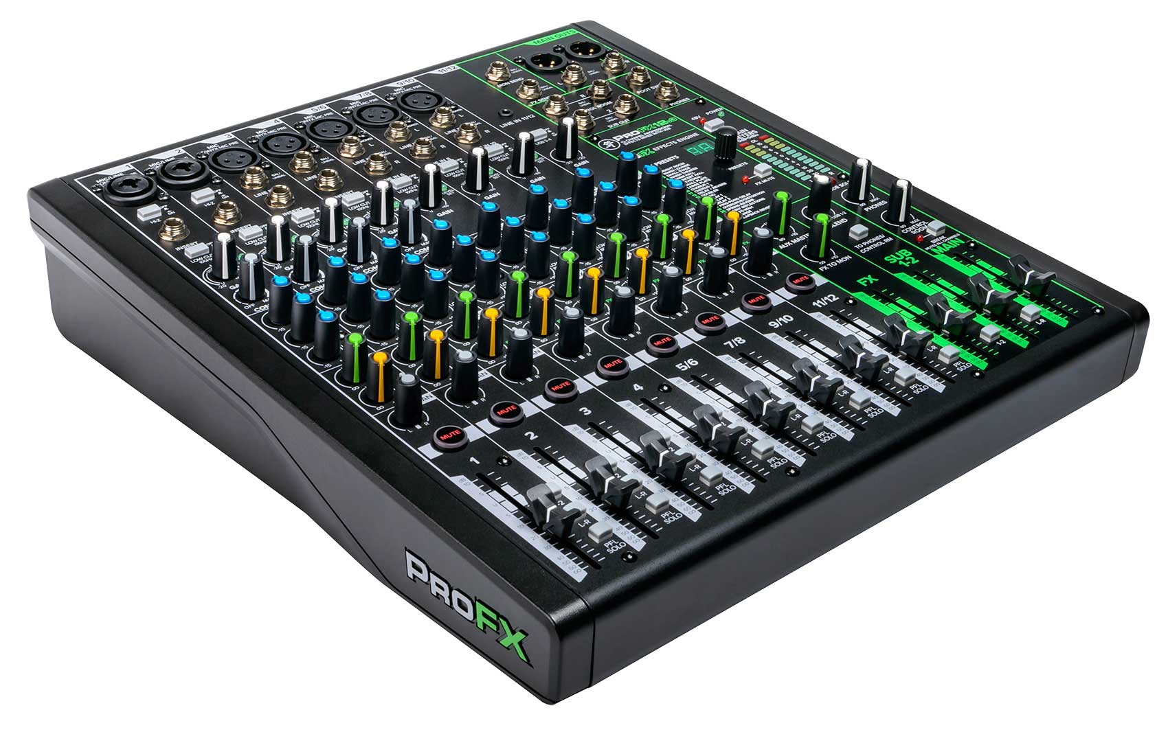 Mackie ProFX12v3 12-Channel Pro Effects Mixer w/USB ProFX12 v3 + Power Strip - Image 4
