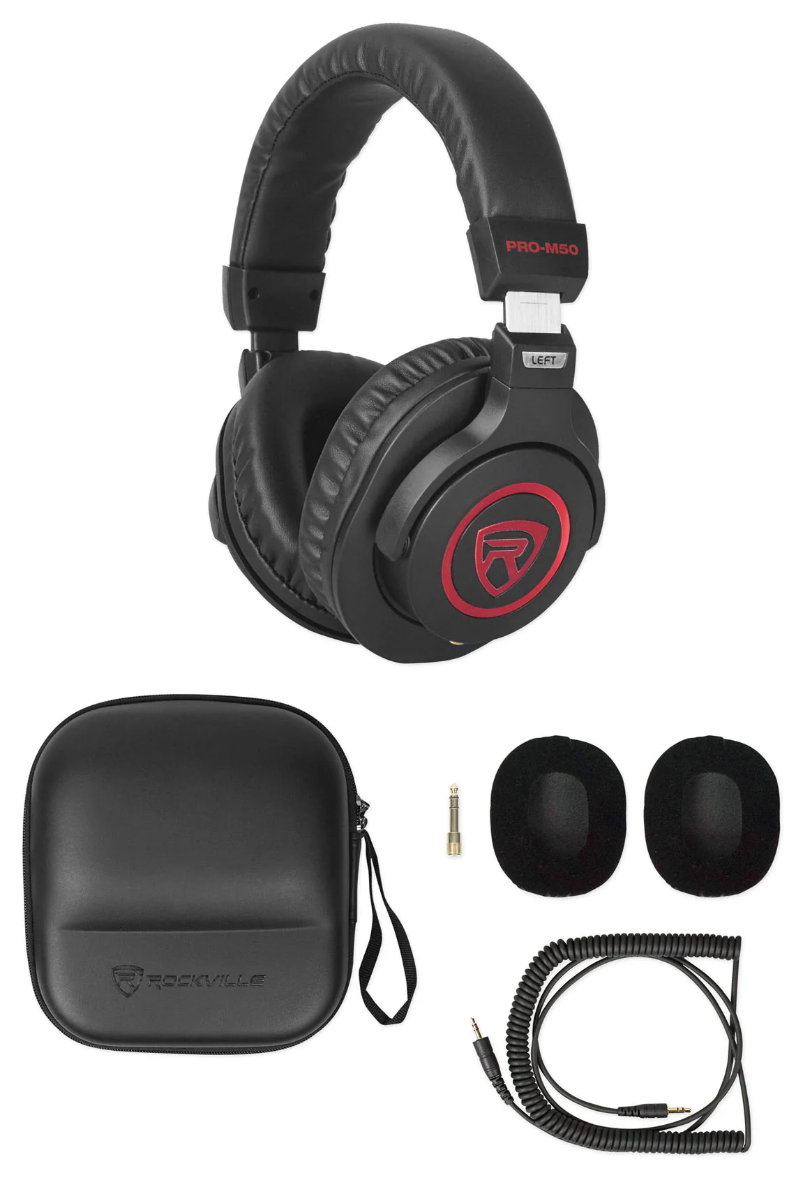 R-TRACK 2x2 + (2) RCM SR + (2) PRO-M50 SR + RHPA4 Bundle - Image 5