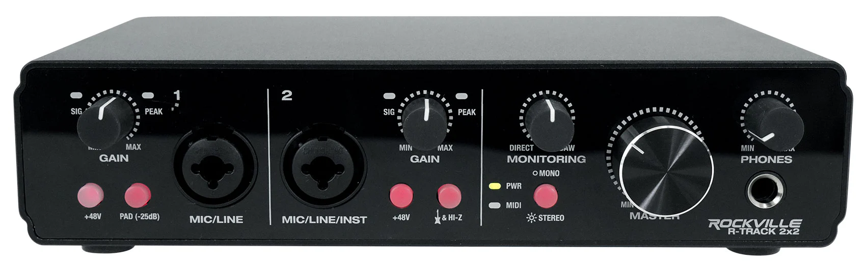 R-TRACK 2x2 2-Pack + RHPA4 Headphone Amplifier Bundle - Image 35