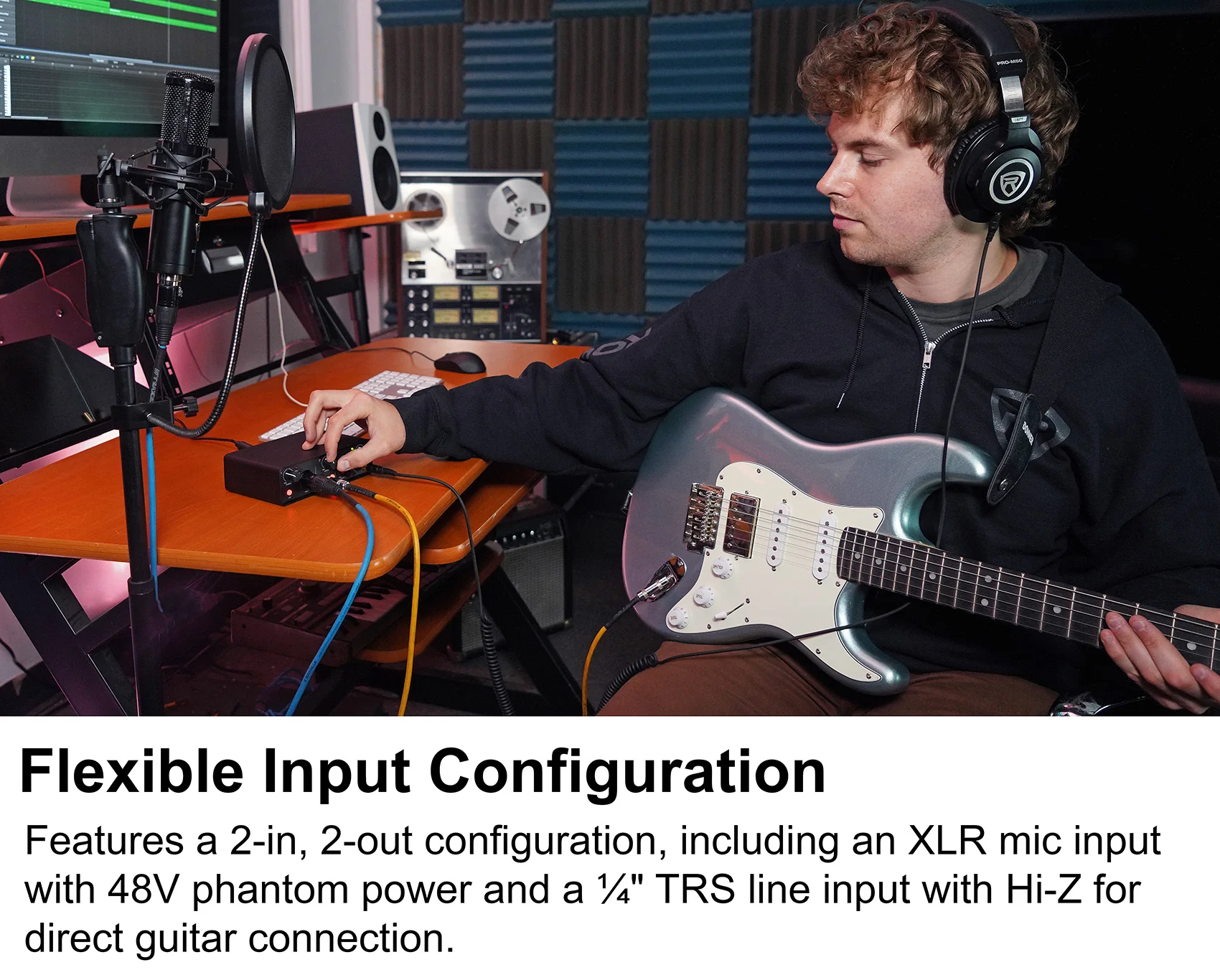 R‑TRACK SOLO USB‑C Interface + PRO‑M50 Headphones Bundle - Image 16