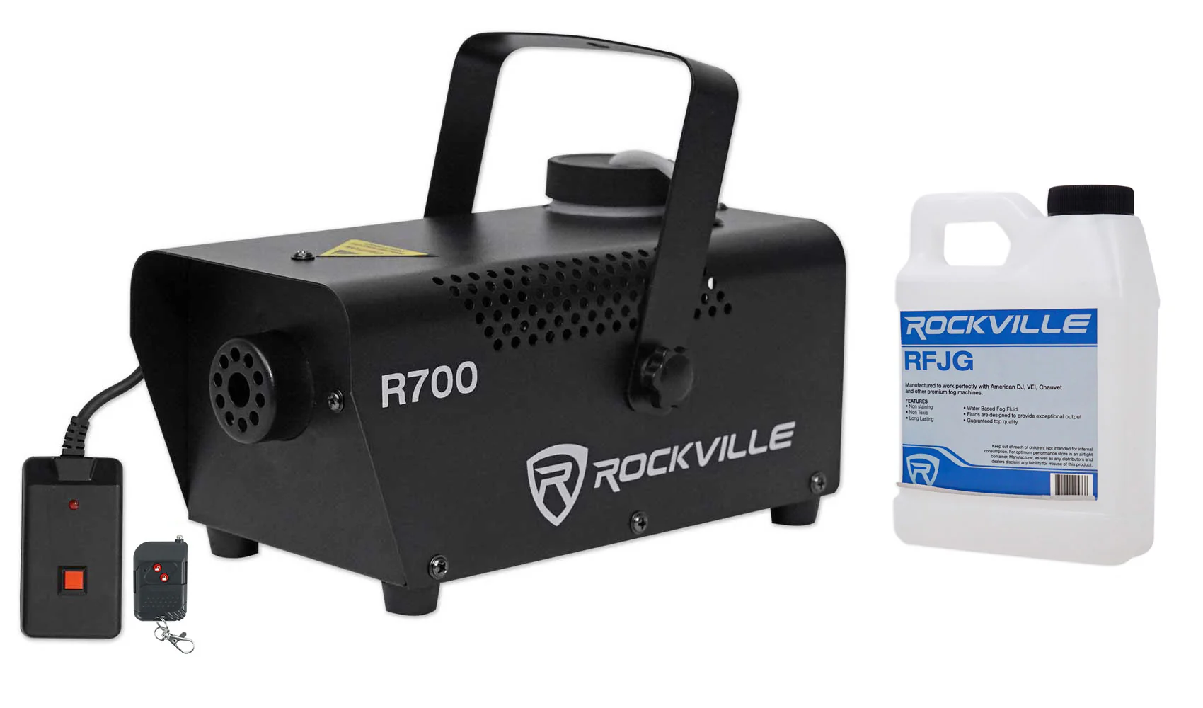 R700 Fog Machine + Mini Par UV LED Bundle - Image 2