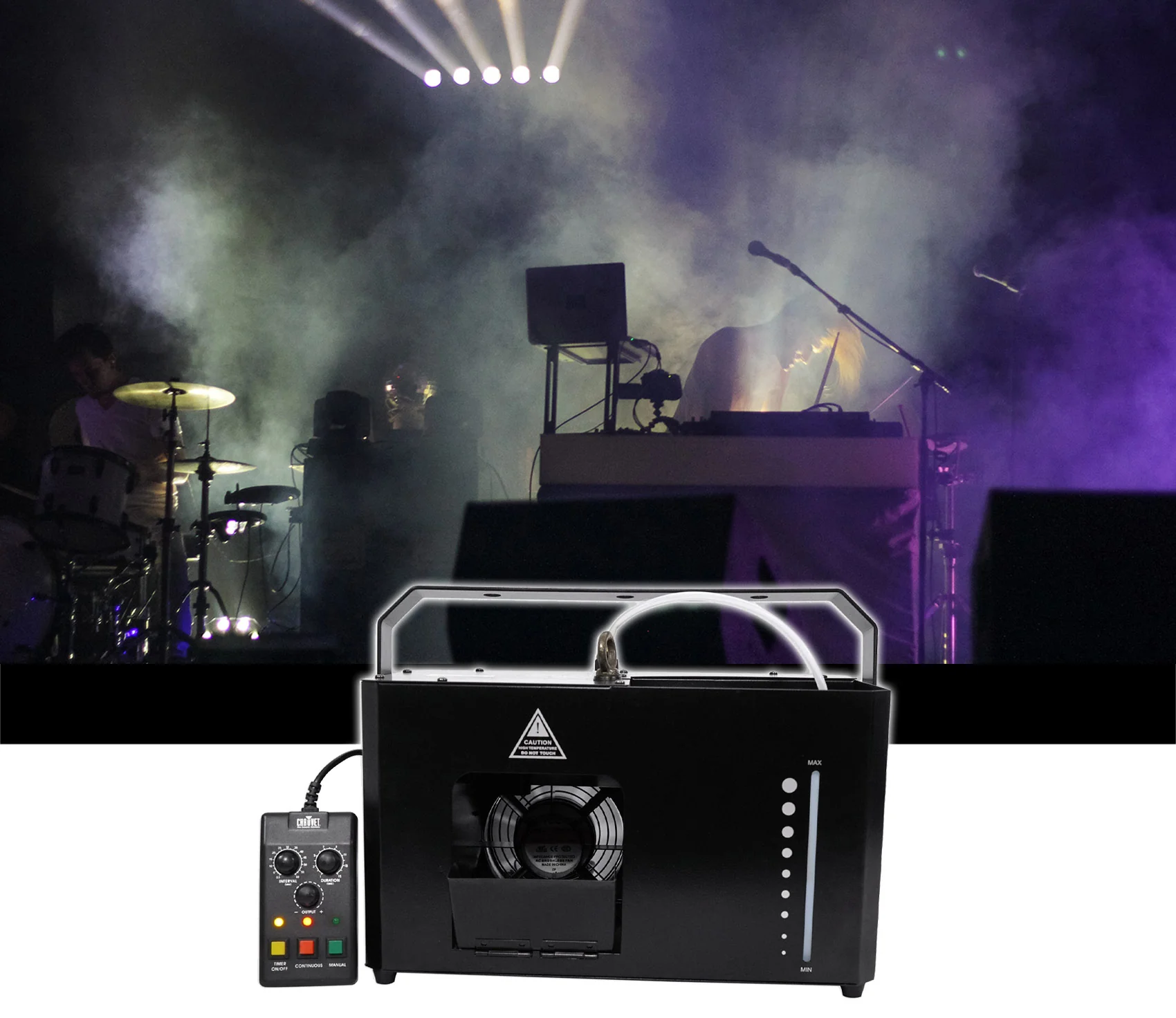 R700 Fog Machine + Mini Par UV LED Bundle - Image 4