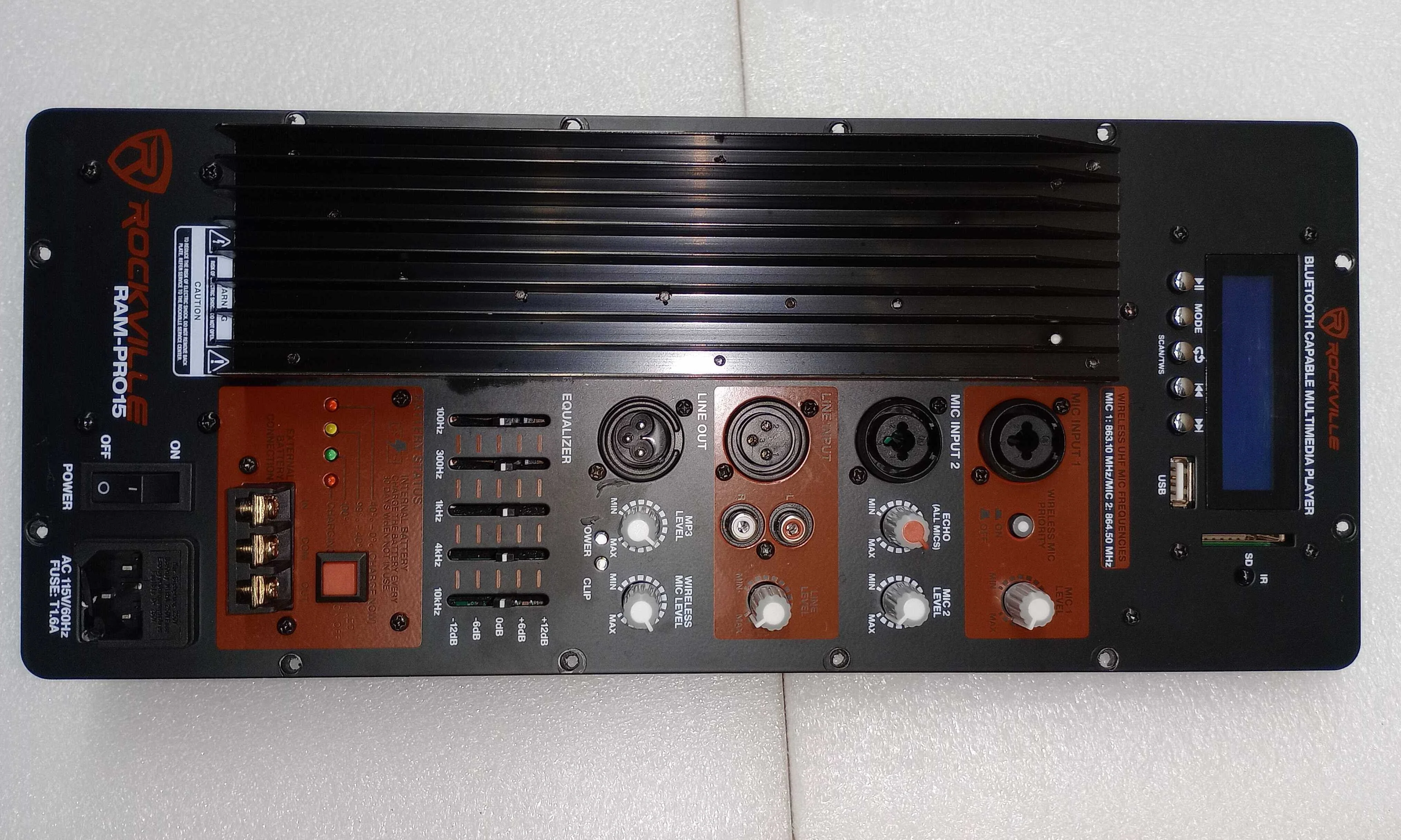 RAM-PRO15 AMP PLATE