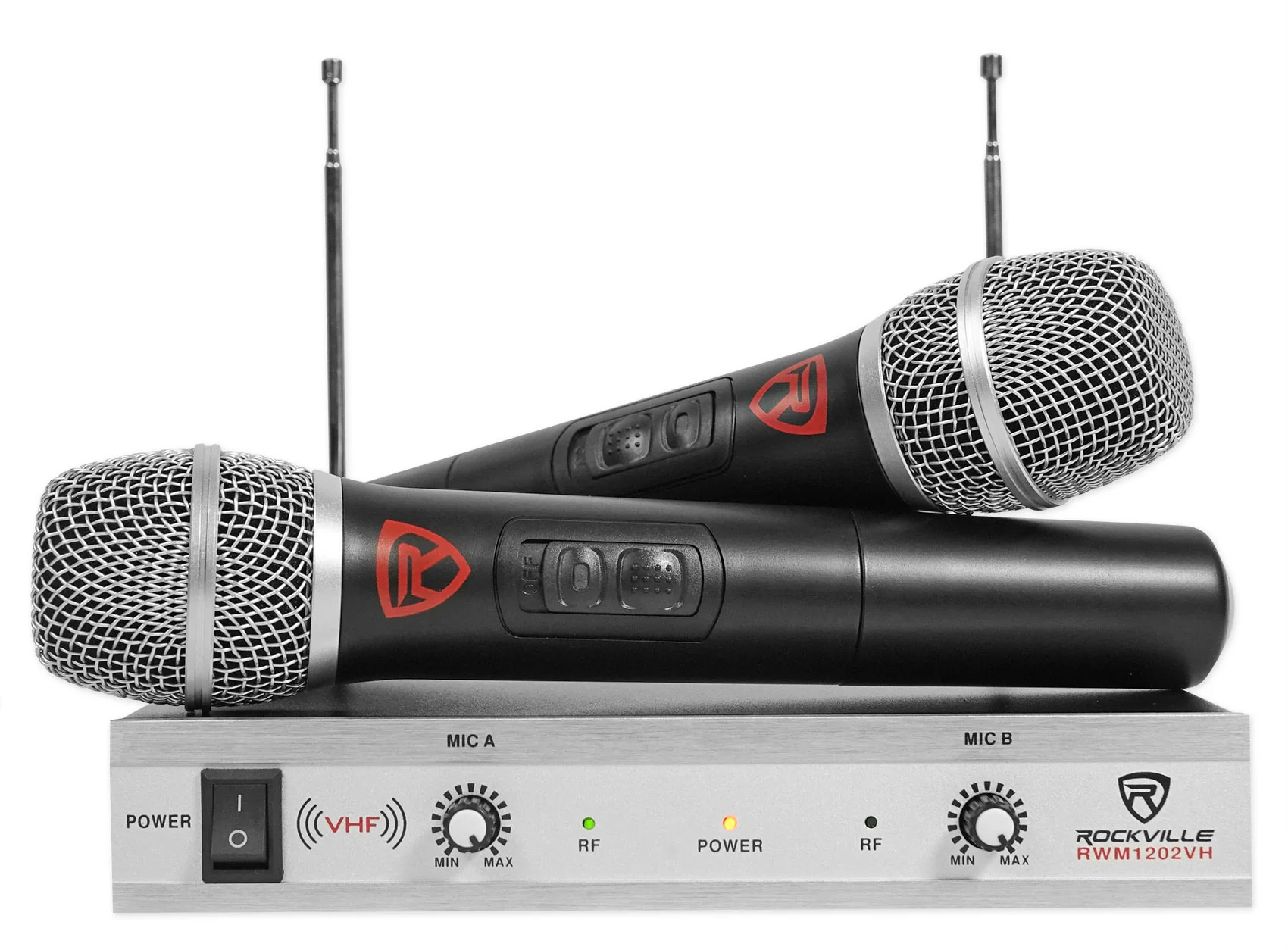 RAM12BT Rechargeable PA Speaker + RWM1202VH Wireless Mic System Bundle - Image 7