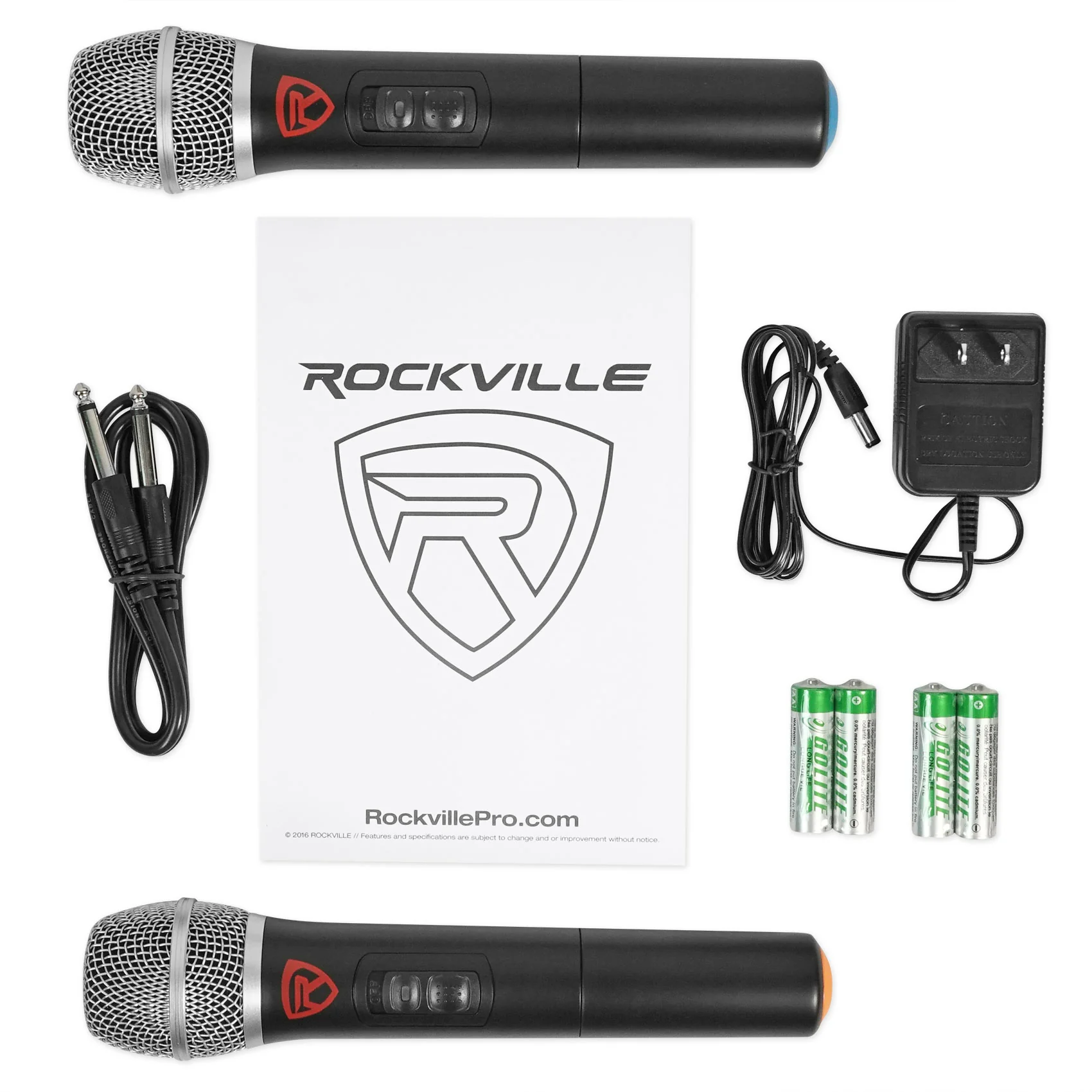 RAM12BT Rechargeable PA Speaker + RWM1202VH Wireless Mic System Bundle - Image 8