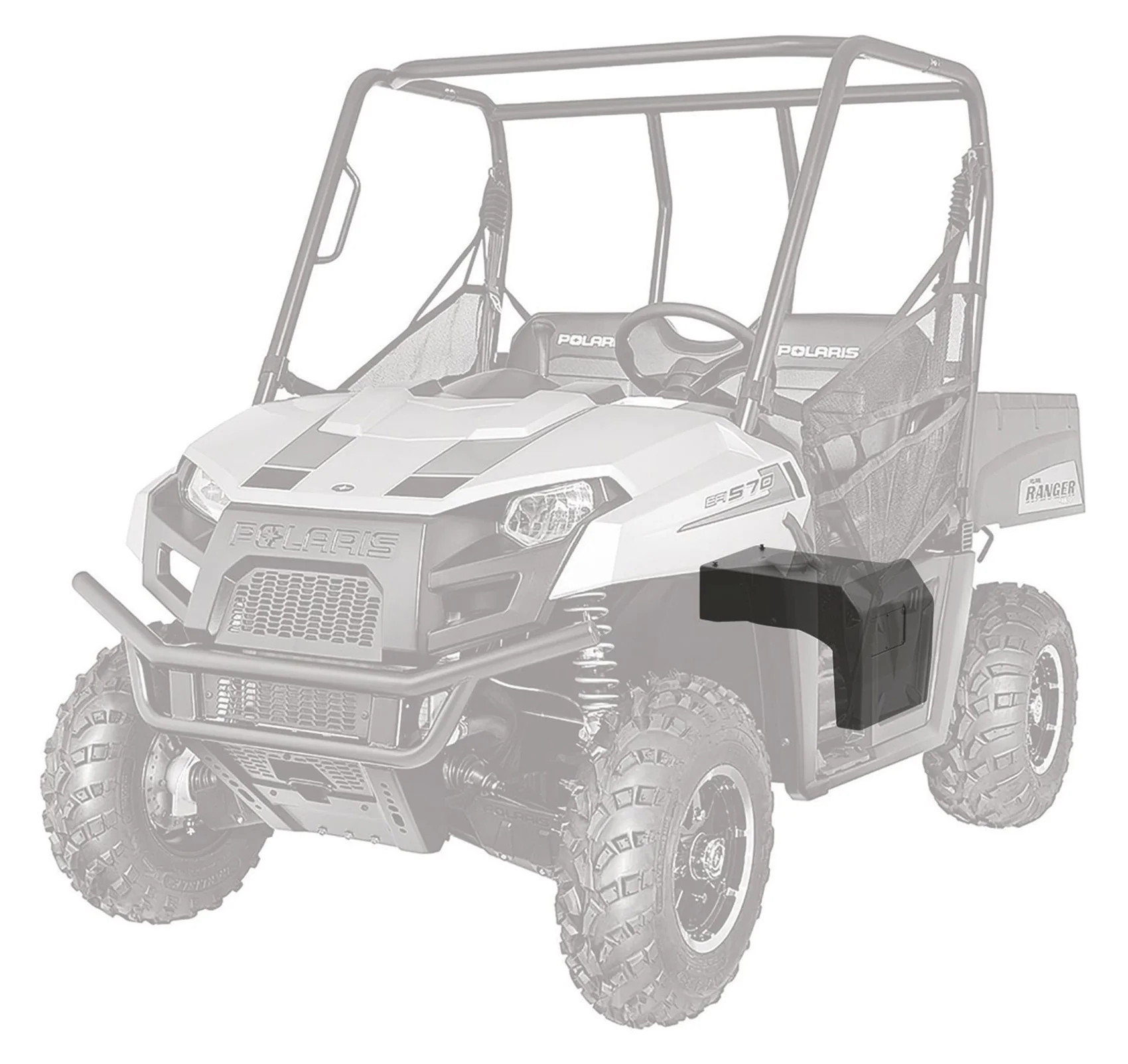 10" Powered Under-Seat MTX Subwoofer+Tower Speakers for 2014-2017 Polaris Ranger - Image 8