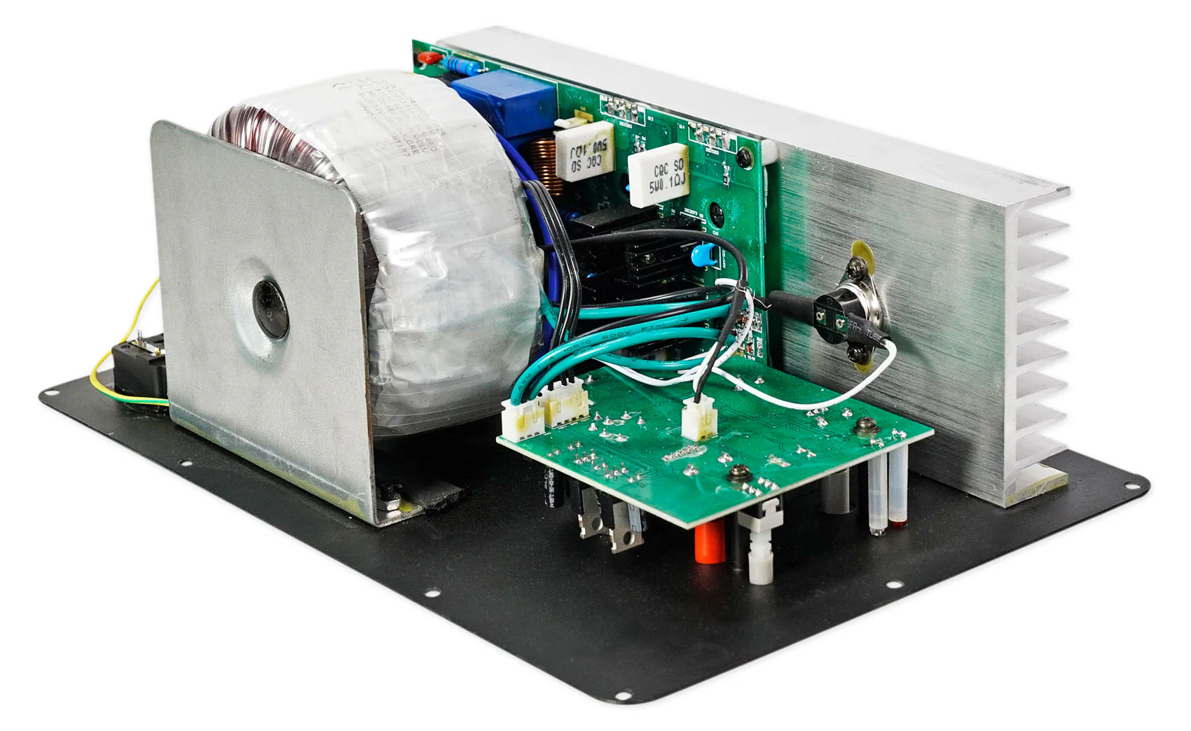 RBG12S AMP PLATE WITH POWER SUPPLY AND HEATSINK 350w RMS - Image 10