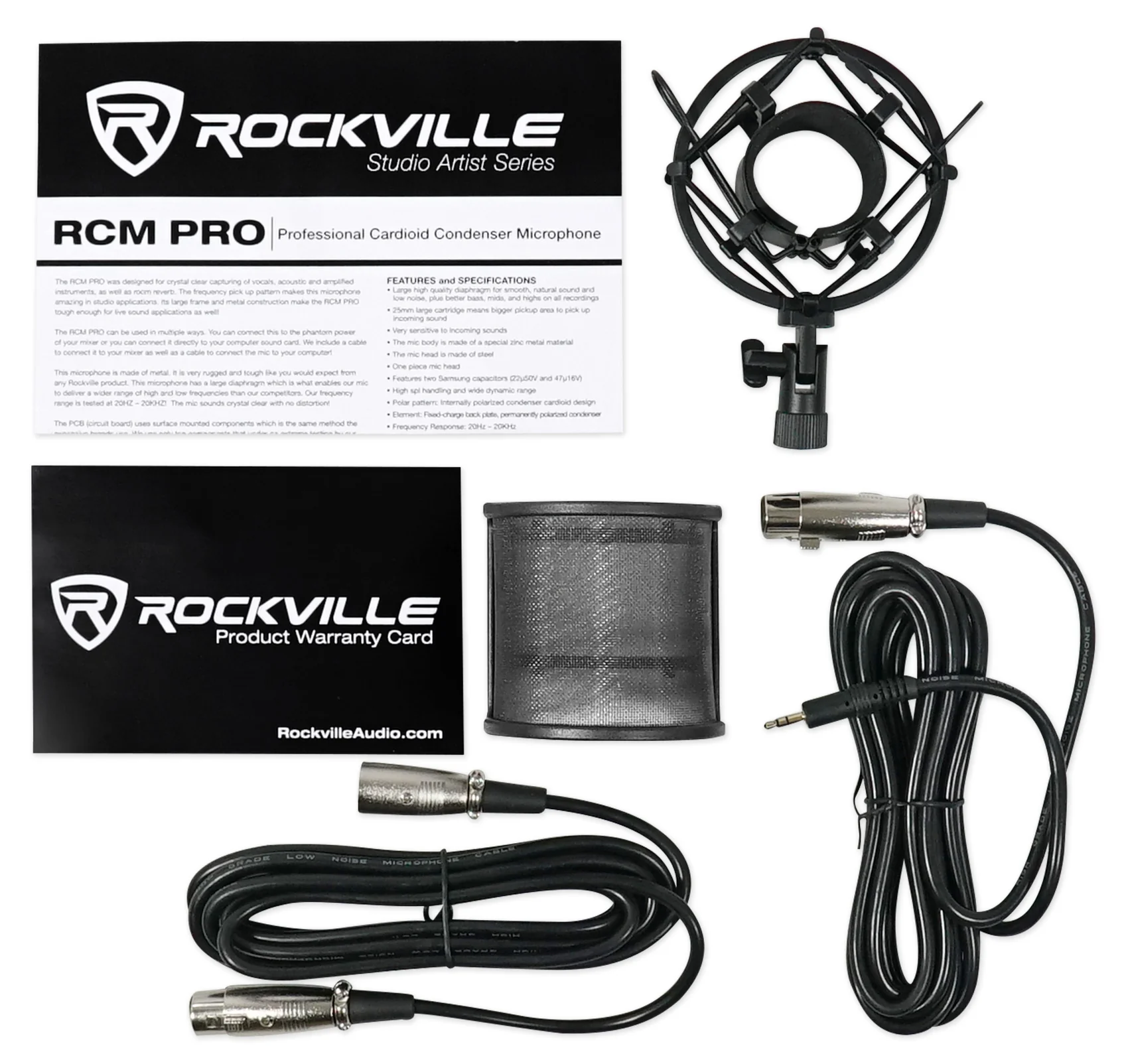 RCM PRO Mic + RockShield 1 Isolation Shield Bundle - Image 9