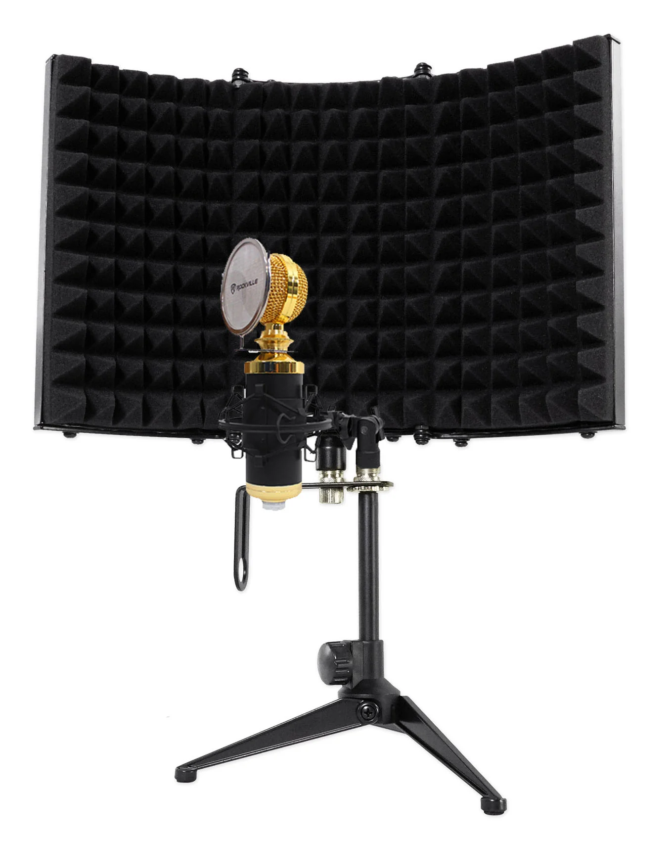RCM02 Condenser Microphone + RockShield 1 Isolation Shield Bundle