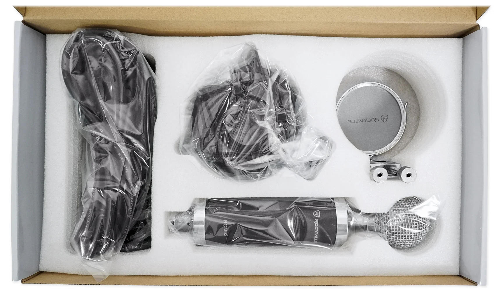 RCM03 Condenser Microphone + RockShield 1 Isolation Shield Bundle - Image 8