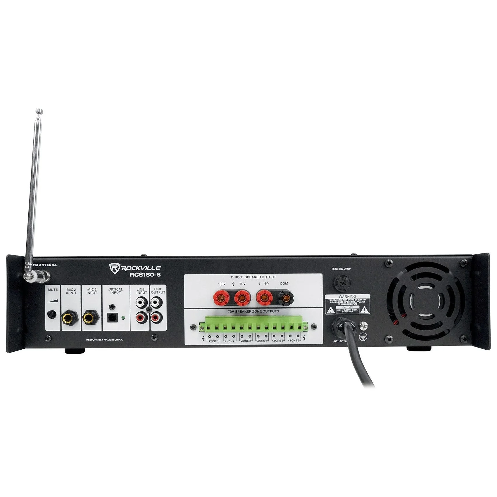 JBL COL800 White 2-Pack + RCS180-6 Amplifier Bundle - Image 12