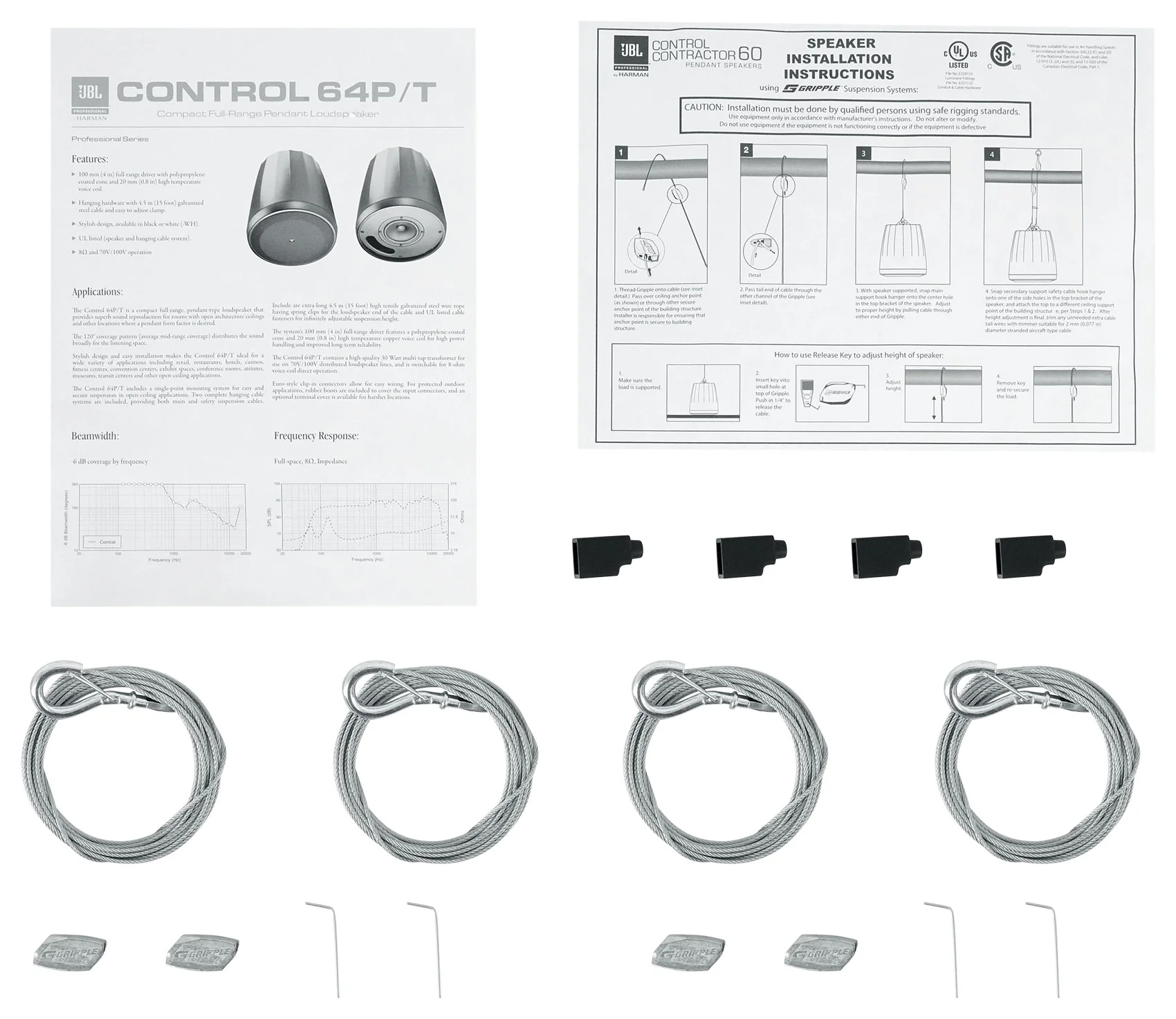 Control 64P/T Black 6-Pack + RCS180-6 6-Zone 180W Amp Bundle - Image 11
