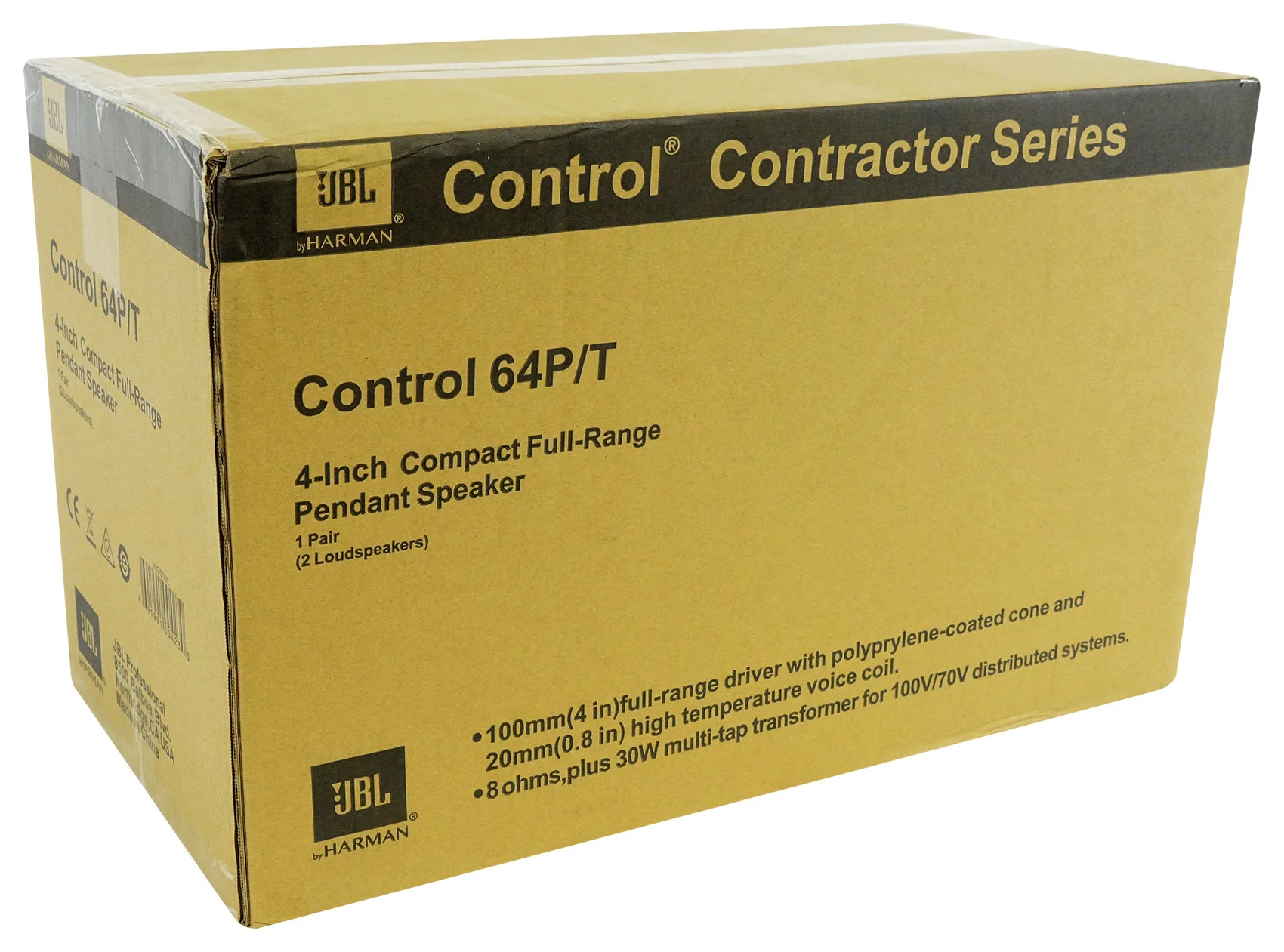 Control 64P/T Black 6-Pack + RCS180-6 6-Zone 180W Amp Bundle - Image 12