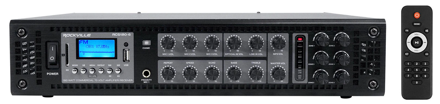 WET-7020B Black 6-Pack + RCS180-6 Amplifier Bundle - Image 9