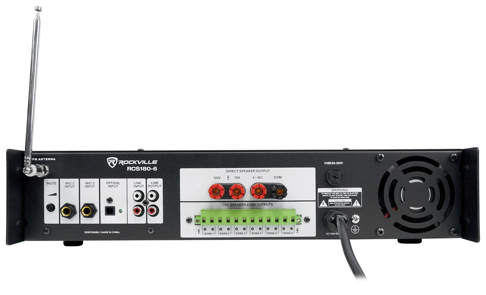 CC65T White 14-Pack + RCS180-6 6-Zone 180W Amp Bundle - Image 4