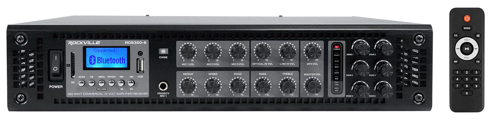 Control 67P/T Black 4-Pack + RCS350-6 6-Zone 350W Amp Bundle - Image 4