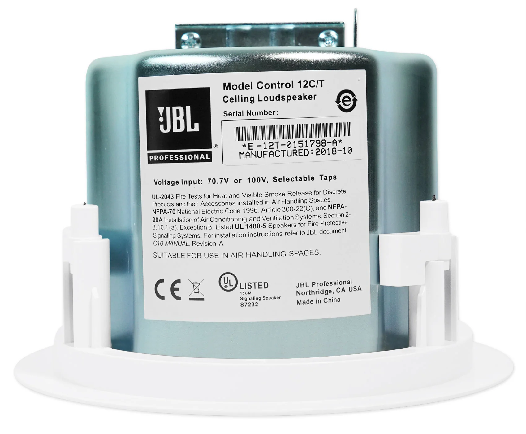JBL Control 12C/T 6-Pack + RCS350-6 Amplifier Bundle - Image 11
