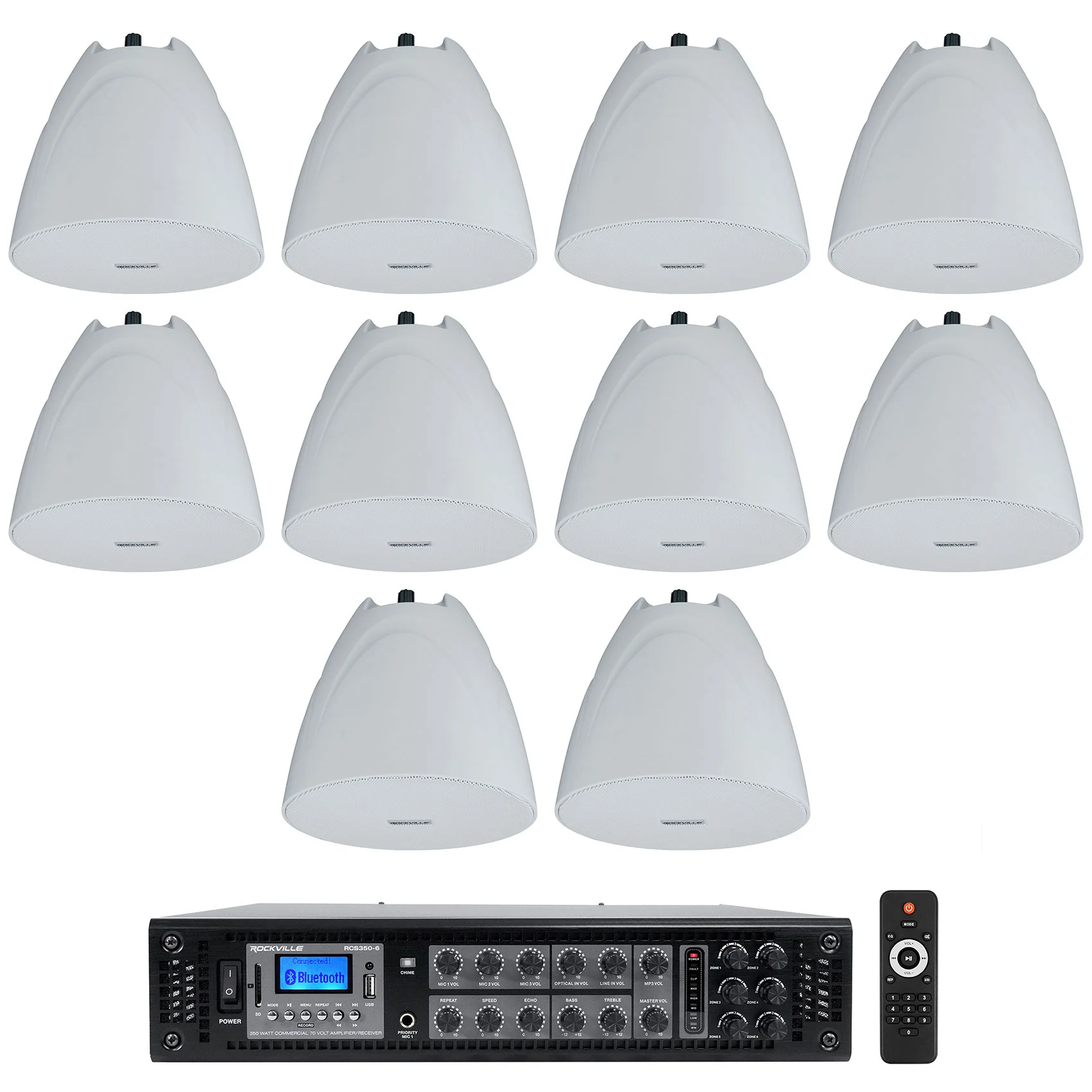 PEN-525T White 10-Pack + RCS350-6 Bundle