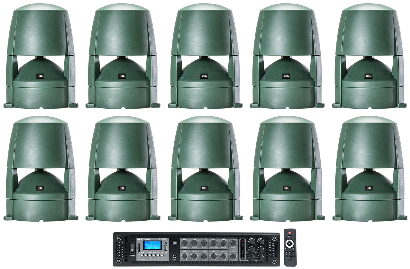 Control 88M Green 10-Pack + RCS650-6 Bundle