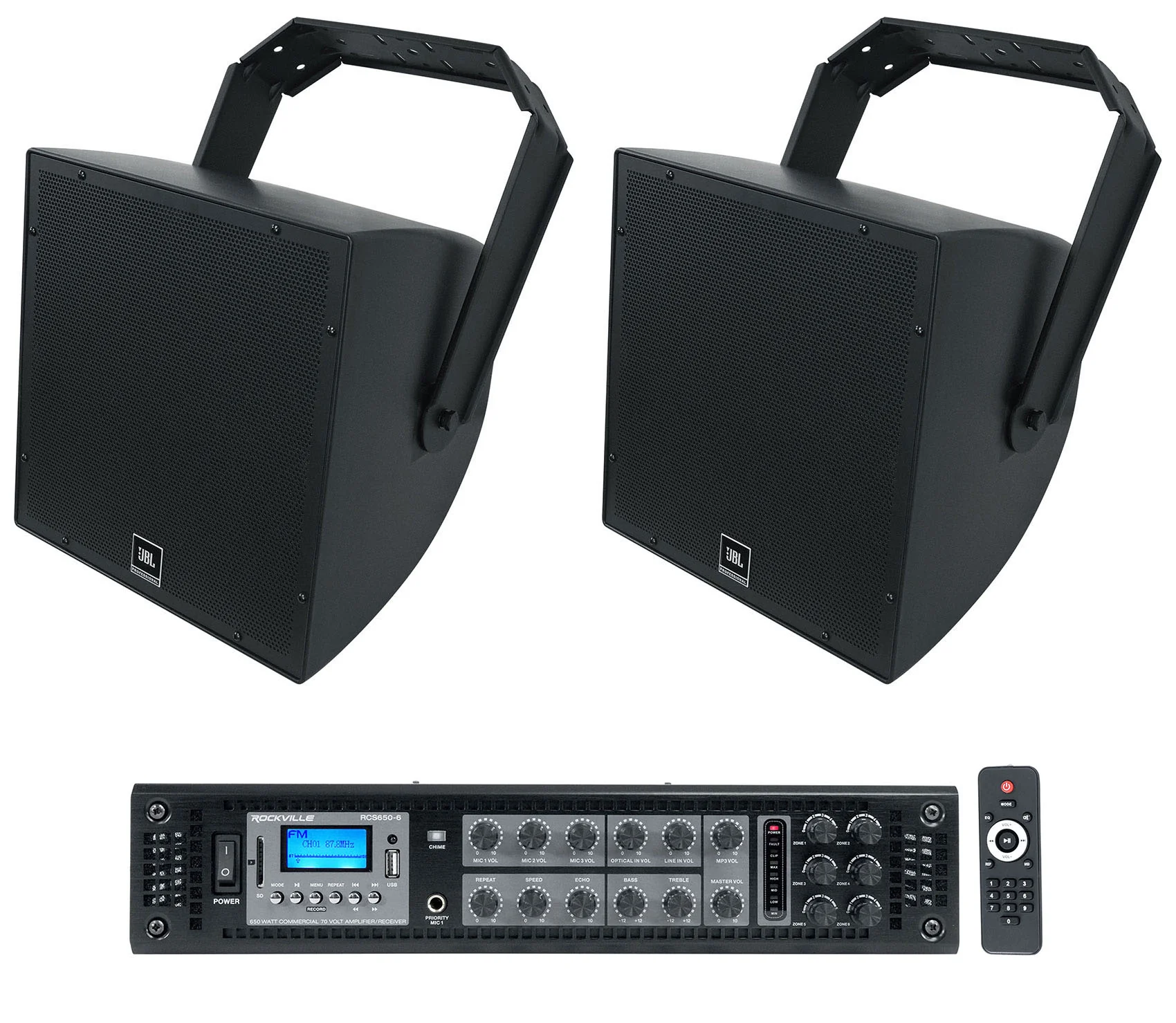 AWC129 Black 2-Pack + RCS650-6 Bundle
