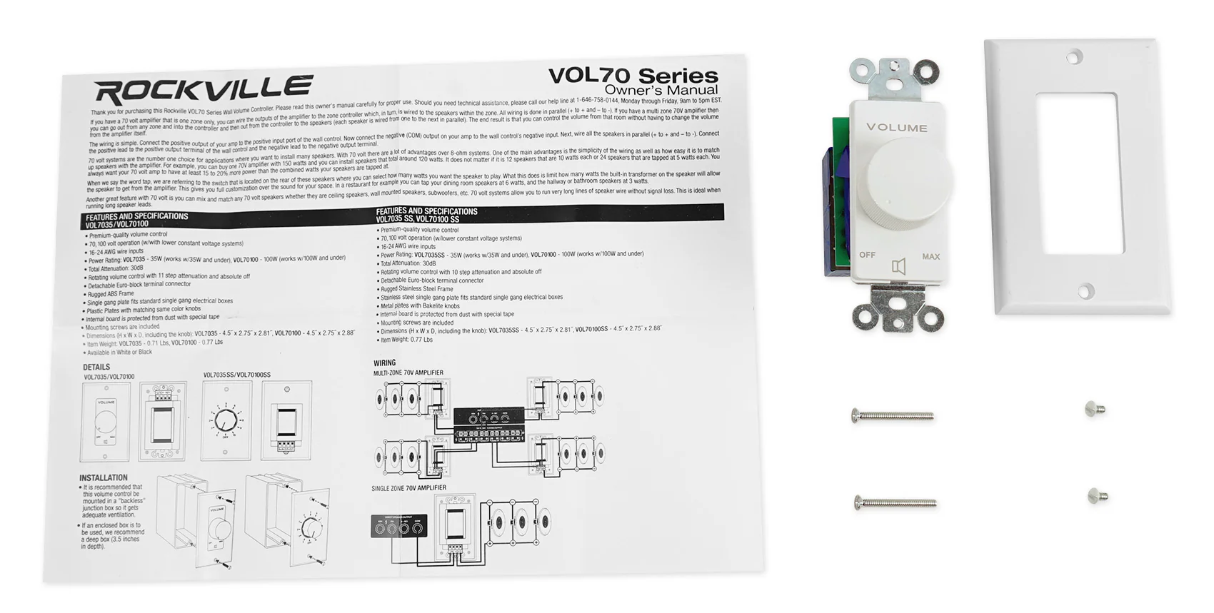 CC80T White 2-Pack + RCS80-1 Amplifier Bundle - Image 18