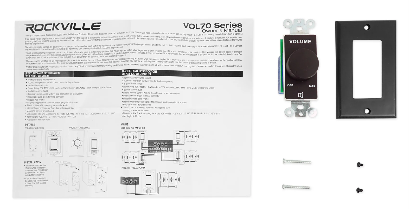 CCL5T Black 8-Pack + RCS80-1 Amplifier Bundle - Image 18