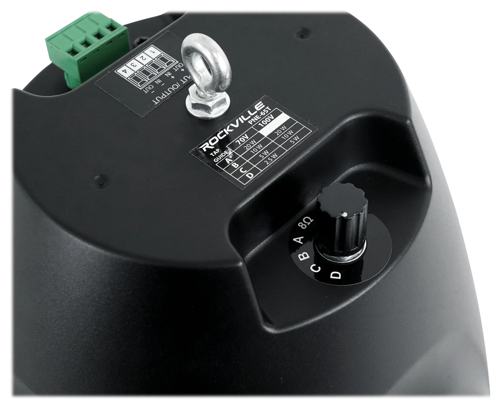RCS80-1 60W Amp 3-Pack + PEN-65T Black Pendant Speakers Bundle - Image 7
