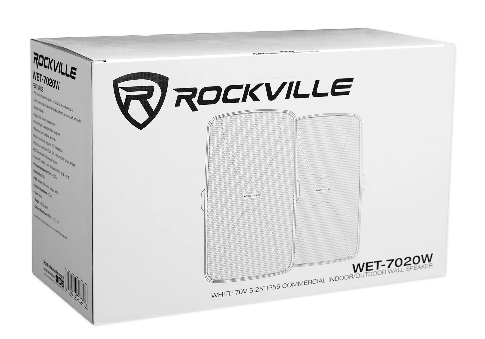 RCS80-1 + WET-7020W White Speakers Bundle - Image 8