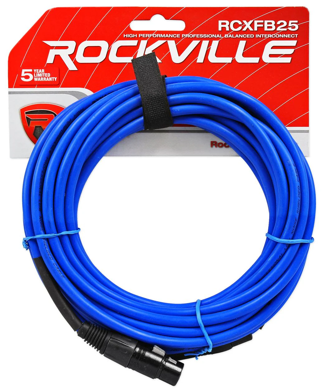 RCXFB25 25' XLR-F to TRS 4-Pack + Color Bundle - Image 4