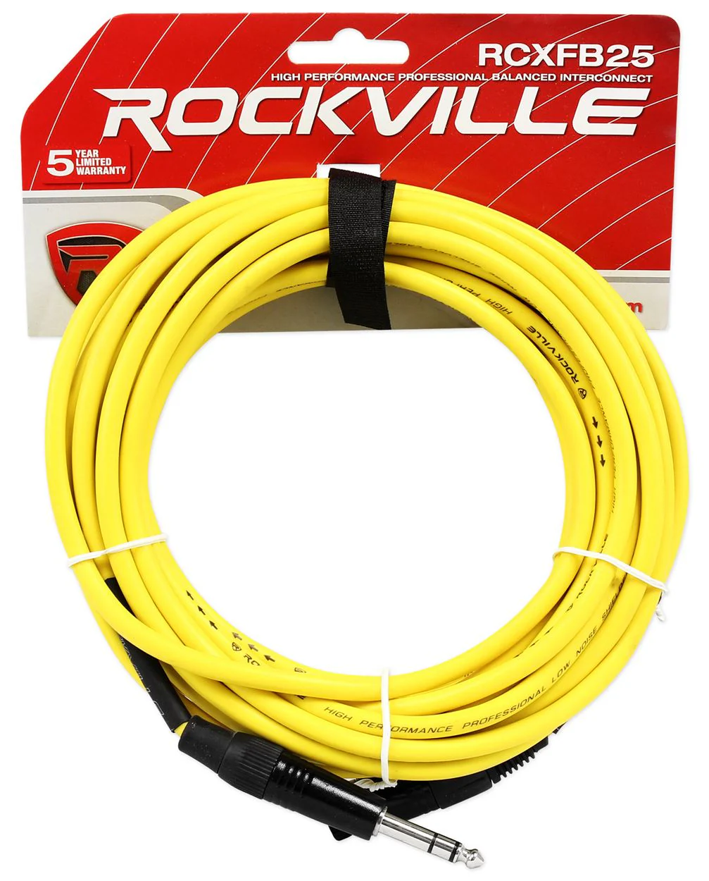 RCXFB25 25' XLR-F to TRS 4-Pack + Color Bundle - Image 8